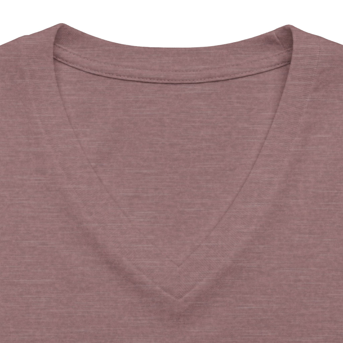 Women's Relaxed Heather CVC V-Neck Tee