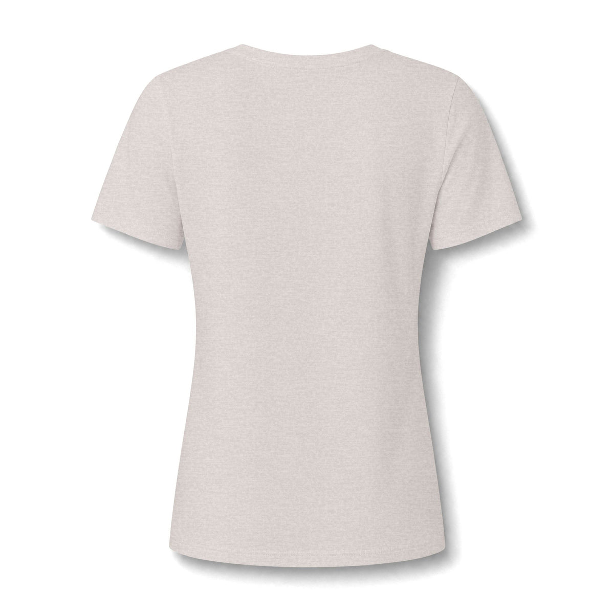 Women's Relaxed Heather CVC V-Neck Tee