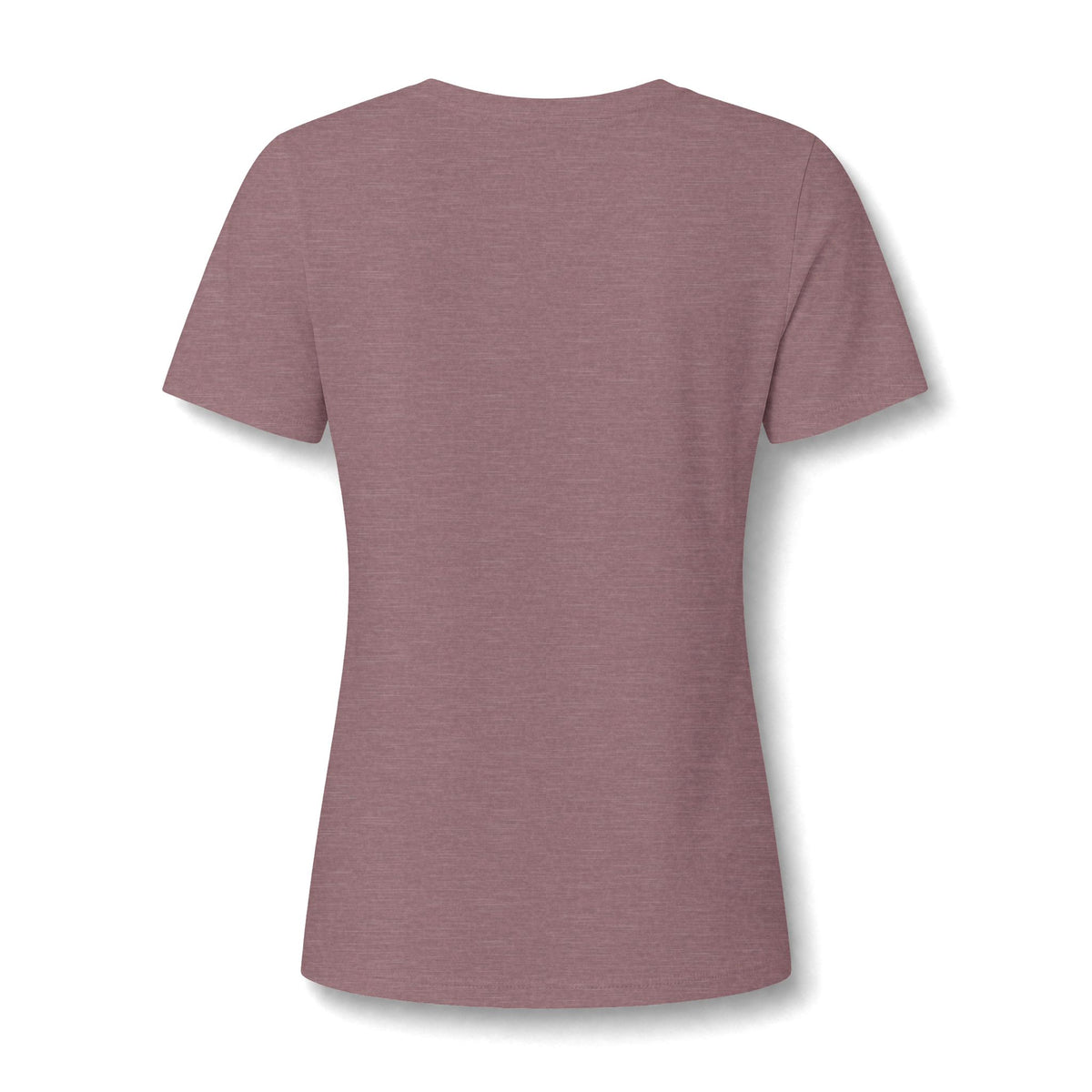 Women's Relaxed Heather CVC V-Neck Tee