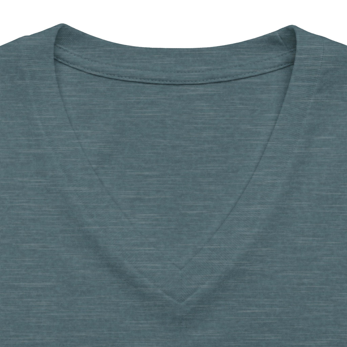 Women's Relaxed Heather CVC V-Neck Tee