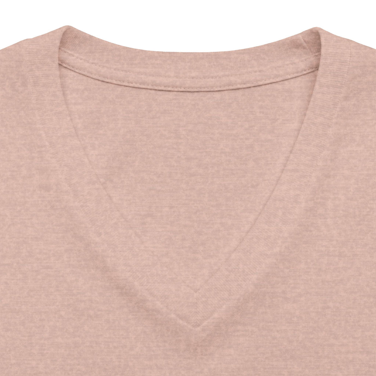 Women's Relaxed Heather CVC V-Neck Tee